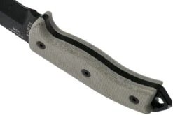 ESEE Model 5 Black Blade, Desert Tan Handle 5P-BK Con Funda Kydex + Clip De Cinturón -Böker Ventas EE ESEE 5P BK 04 esee knives v2018