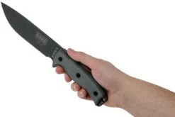 ESEE Model 6 Tactical Gunsmoke, Grey Handle 6P-TG Con Funda Negra + Clip De Cinturón -Böker Ventas EE ESEE 6P TG 06 esee knives