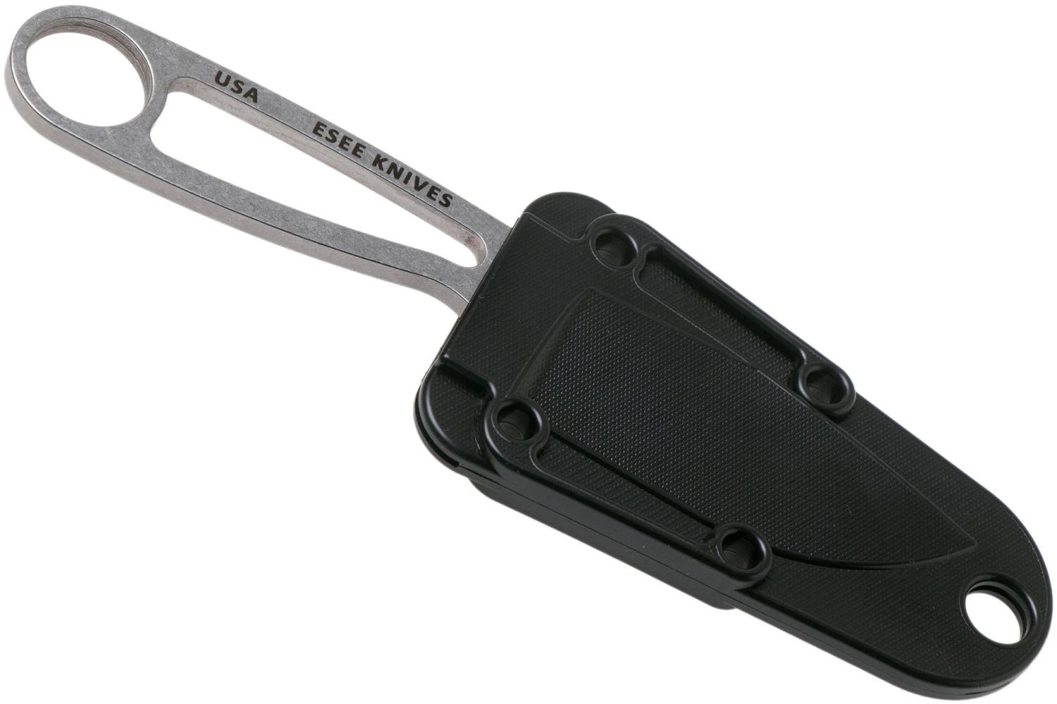 ESEE Izula Stainless IZULA-35V CPM S35VN Cuchillo De Cuello Con Funda Negra 7 ESEE Izula Stainless IZULA-35V CPM S35VN Cuchillo De Cuello Con Funda Negra - Imagen 5