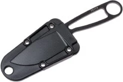 ESEE Izula Black IZULA-B Cuchillo De Cuello Con Funda Negra + Clip De Cinturón -Böker Ventas EE IZULA B 07 esee knives izula black ee izula b 05