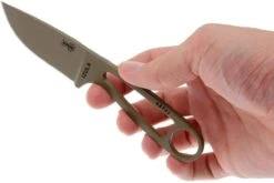 ESEE Izula Dark Earth IZULA-DE Cuchillo De Cuello Con Funda Negra + Clip De Cinturón 9 ESEE Izula Dark Earth IZULA-DE Cuchillo De Cuello Con Funda Negra + Clip De Cinturón -Böker Ventas EE IZULA DE 03 esee knives ee izula de 03