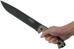 ESEE Junglas Tactical Gunsmoke Cuchillo De Supervivencia, Funda Kydex, Compatible Con MOLLE -Böker Ventas EE JUNGLAS TG 06 esee knives