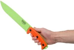 ESEE Junglas Venom Green, JUNGLAS-VG Cuchillo De Supervivencia, Funda Kydex, Compatible Con MOLLE -Böker Ventas EE JUNGLAS VG 06 esee knives v201901