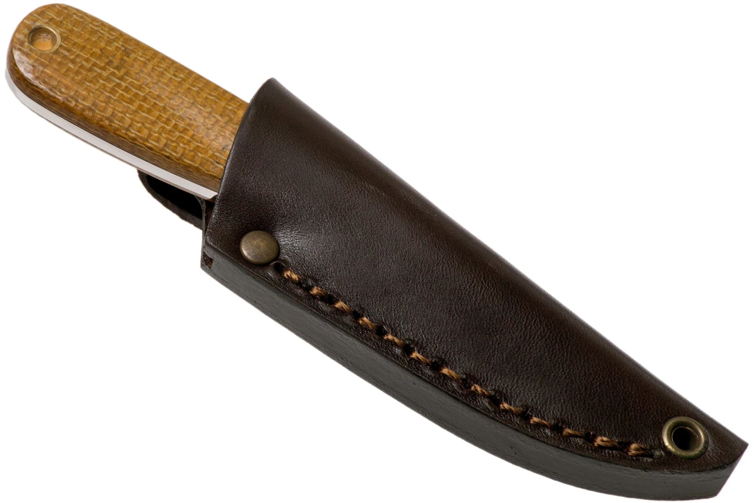 Brisa Necker 70, 001 Scandi Mustard Micarta, Cuchillo De Cuello 8 Brisa Necker 70, 001 Scandi Mustard Micarta, Cuchillo De Cuello - Imagen 6