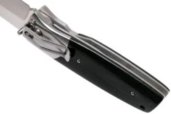 Fällkniven PXL Black Micarta PXLbm Elmax, Convex Navaja -Böker Ventas FKPXLBM 05 fallkniven