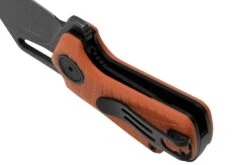 Black Fox Puck BF-761OR Blackwashed D2 Orange G10, Navaja -Böker Ventas FOBF 761OR 04 blackfox