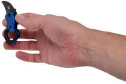 Fox Mini-KA FX-535BLB Blue & Black, Navaja Llavero Karambit -Böker Ventas FOFX 535BLB 07 fox knives