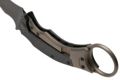 Fox Knives Black Bird FX-591TICBR Cuchillo Karambit, Diseño Bastinelli -Böker Ventas FOFX 591TICBR 05 foxknives