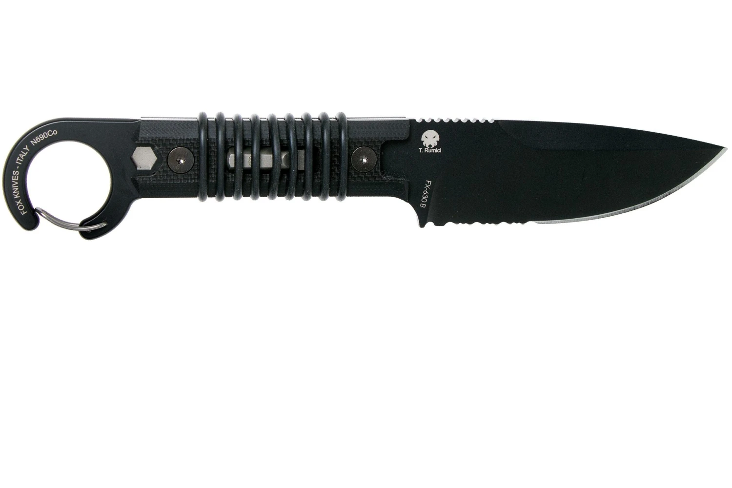 Fox Knives Ferox FX-630 B Cuchillo Fijo, Tommaso Rumici Design 4 Fox Knives Ferox FX-630 B Cuchillo Fijo, Tommaso Rumici Design - Imagen 2