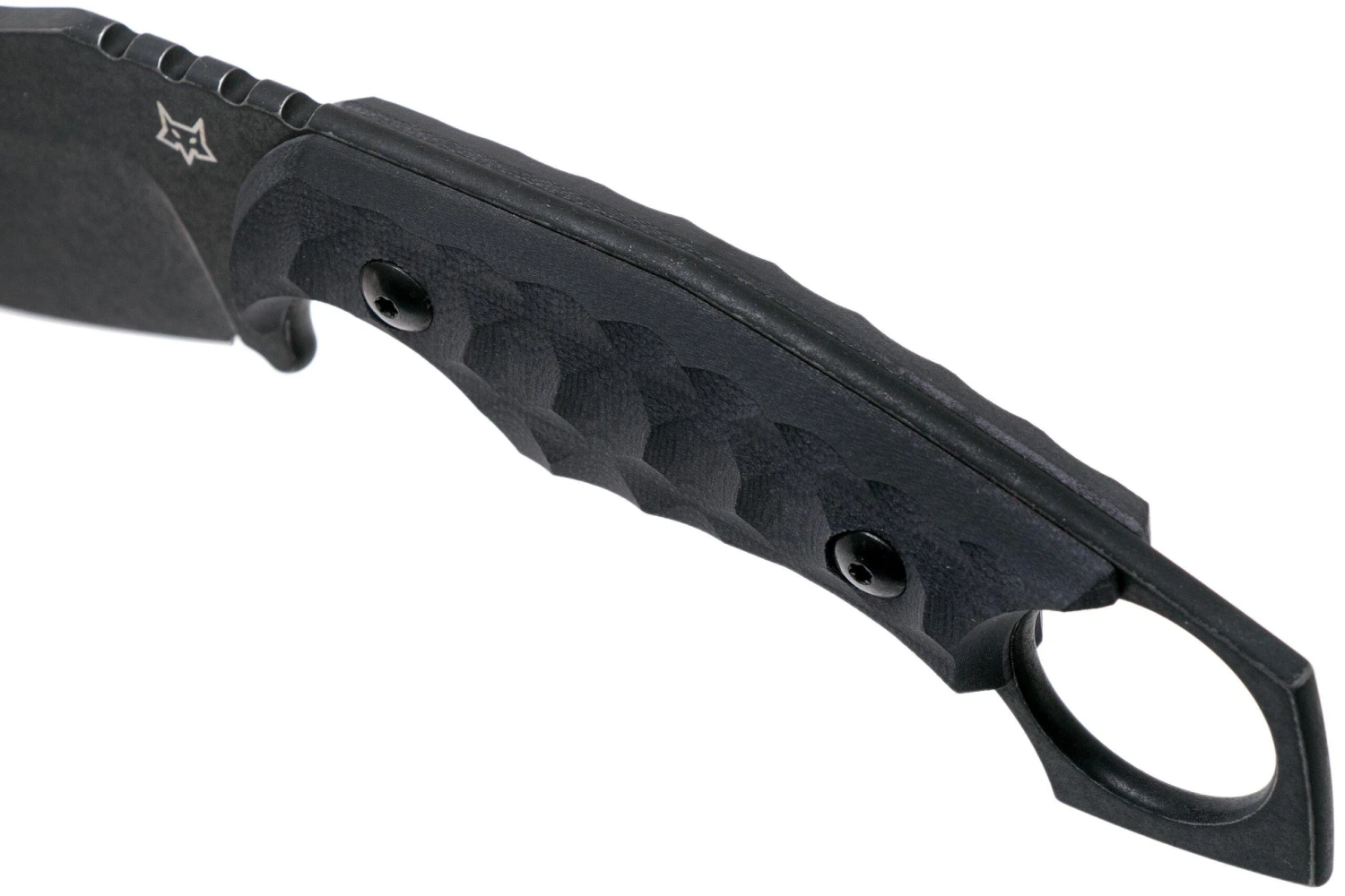 Fox Knives Monkey Thumper FX-633 Black G10 Cuchillo Fijo, Ken Vehikite Design 7 Fox Knives Monkey Thumper FX-633 Black G10 Cuchillo Fijo, Ken Vehikite Design - Imagen 5