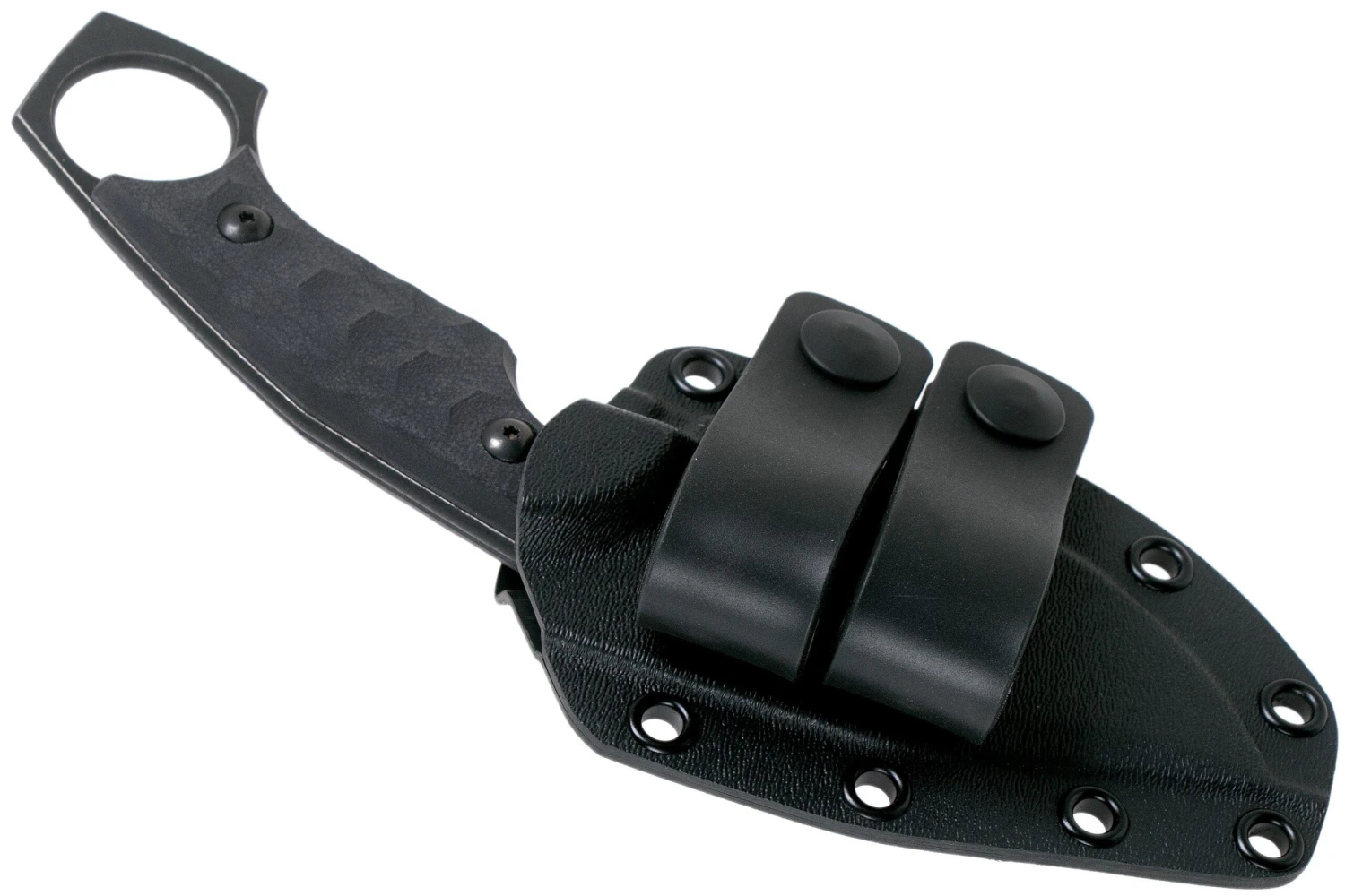 Fox Knives Monkey Thumper FX-633 Black G10 Cuchillo Fijo, Ken Vehikite Design 9 Fox Knives Monkey Thumper FX-633 Black G10 Cuchillo Fijo, Ken Vehikite Design - Imagen 7