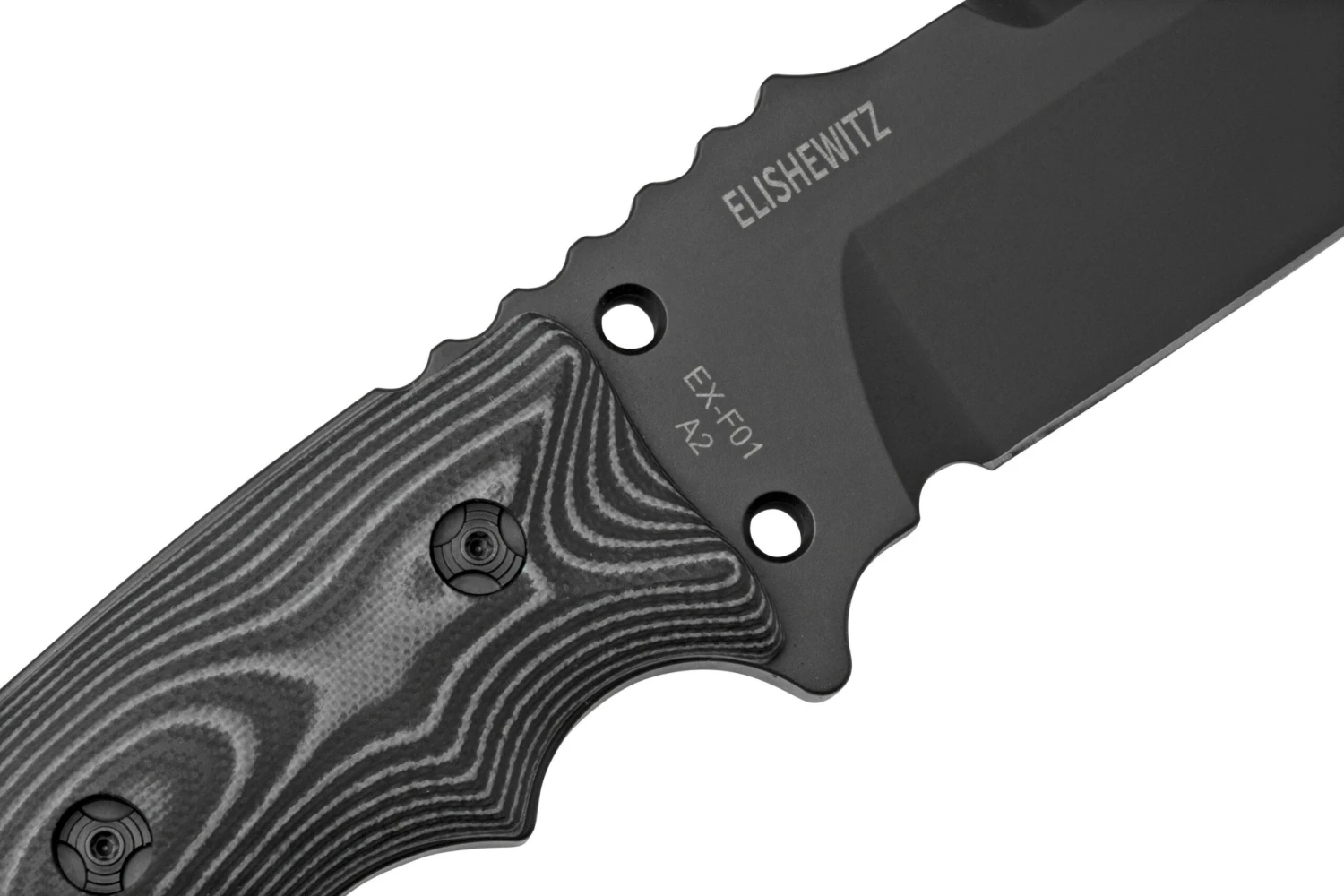 Hogue EX-F01 5.5" G-Mascus Black, Acero A2, 35179 Cuchillo Fijo 7 Hogue EX-F01 5.5" G-Mascus Black, Acero A2, 35179 Cuchillo Fijo - Imagen 5