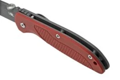 Rick Hinderer FireTac Spanto Battle Black, Red G10, Navaja -Böker Ventas HRK FT SP BB RD 04 rickhinderer