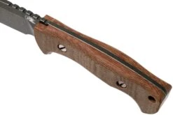 Rick Hinderer Ranch Bowie Natural Canvas Micarta, Battle Black, Cuchillo Bowie 14 Rick Hinderer Ranch Bowie Natural Canvas Micarta, Battle Black, Cuchillo Bowie -Böker Ventas HRK TRB BB NM 05 rick hinderer knives
