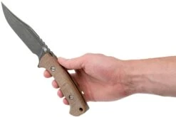 Rick Hinderer Ranch Bowie Natural Canvas Micarta, Battle Black, Cuchillo Bowie 15 Rick Hinderer Ranch Bowie Natural Canvas Micarta, Battle Black, Cuchillo Bowie -Böker Ventas HRK TRB BB NM 06 rick hinderer knives