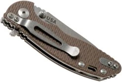 Rick Hinderer XM18 3” Skinny Slicer Linerlock, Flat Dark Earth G10 Navaja -Böker Ventas HRK XM18 3 SKSLSW FD 04 rick hinderer knives