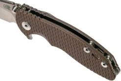 Rick Hinderer XM18 3” Skinny Slicer Linerlock, Flat Dark Earth G10 Navaja -Böker Ventas HRK XM18 3 SKSLSW FD 07 rick hinderer knives