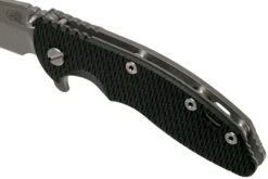 Rick Hinderer XM-18 3.5 Spanto 20CV, Working Finish, Black G10 Navaja" -Böker Ventas HRK XM18 35 BK SPWF 07 rick hinderer knives