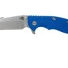 Rick Hinderer XM-18 3.5 Harpoon Spanto S35VN, Blue G10 Navaja"
