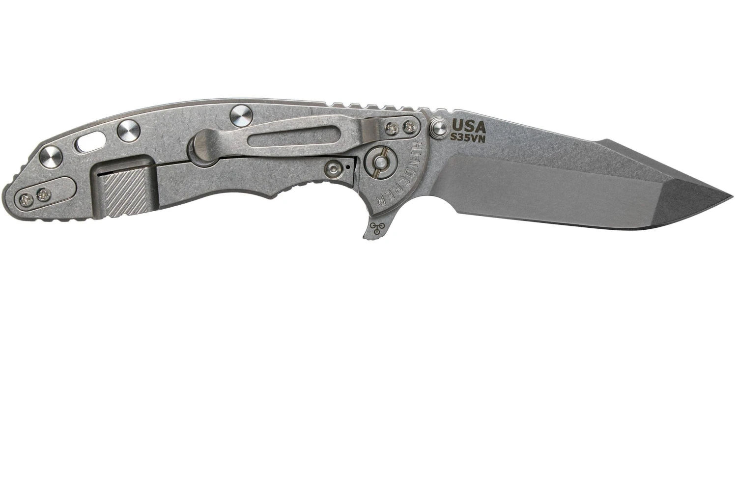 Rick Hinderer XM-18 3.5 Harpoon Spanto S35VN, Blue G10 Navaja" 4 Rick Hinderer XM-18 3.5 Harpoon Spanto S35VN, Blue G10 Navaja" - Imagen 2