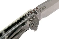 Rick Hinderer XM-18 3.5 Harpoon Spanto S35VN, Translucent Green G10 Navaja" -Böker Ventas HRK XM18 35 HSP TG 06 rick hinderer knives