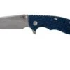 Rick Hinderer XM18 3,5” 20CV Slicer, Blue Ti, Blue-Black G10 Navaja