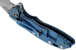 Rick Hinderer XM18 3,5” 20CV Slicer, Blue Ti, Blue-Black G10 Navaja -Böker Ventas HRK XM18 35 SLSBB B 05 rick hinderer knives