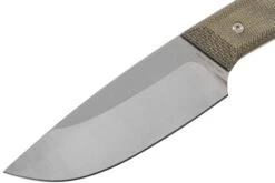 The James Brand The Hell Gap - OD Green / Stainless/ Micarta / Straight -Böker Ventas JAKN107127 03 the james brand