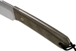 The James Brand The Hell Gap - OD Green / Stainless/ Micarta / Straight -Böker Ventas JAKN107127 05 the james brand