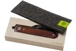 The James Brand The Duval Rosewood Damascus, KN109159-00 Navaja -Böker Ventas JAKN109159 00 08 the james brand