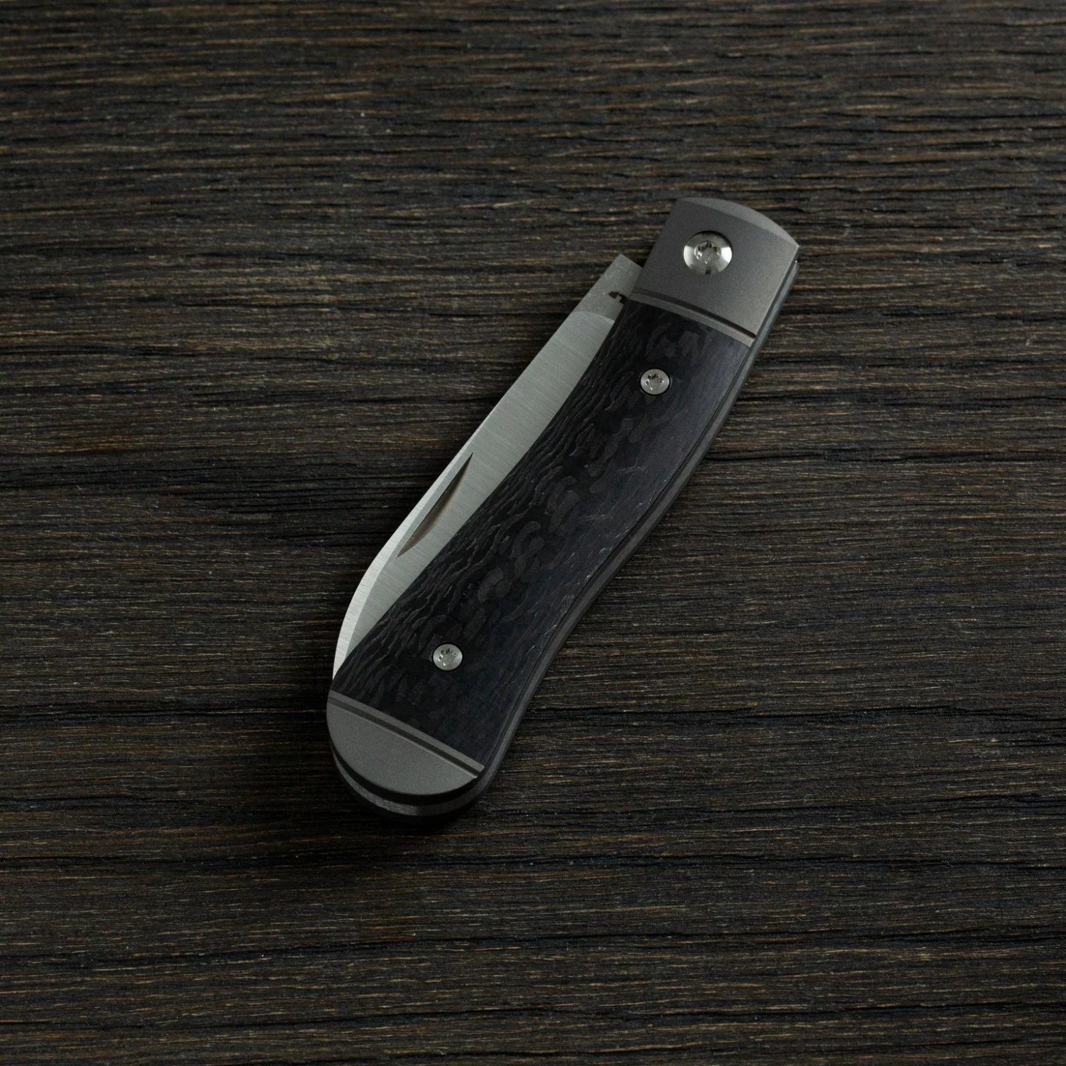 Jack Wolf K9 Jack, Twill Carbon Fibre K9-01-TWL Navaja Slipjoint 4 Jack Wolf K9 Jack, Twill Carbon Fibre K9-01-TWL Navaja Slipjoint - Imagen 2