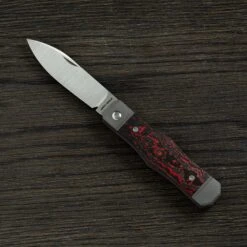 Jack Wolf Vampire Jack VAMPI-01-FCLF Fat Carbon Lava Flow Navaja Slipjoint