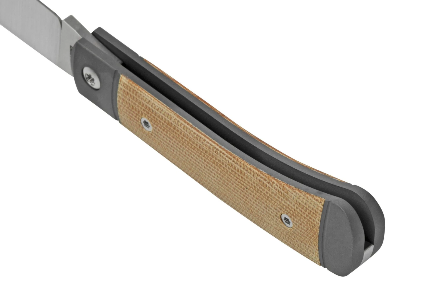 Jack Wolf Venom Jack VEN-01-NAT Canvas Micarta Natural, Navaja Slipjoint 6 Jack Wolf Venom Jack VEN-01-NAT Canvas Micarta Natural, Navaja Slipjoint - Imagen 4