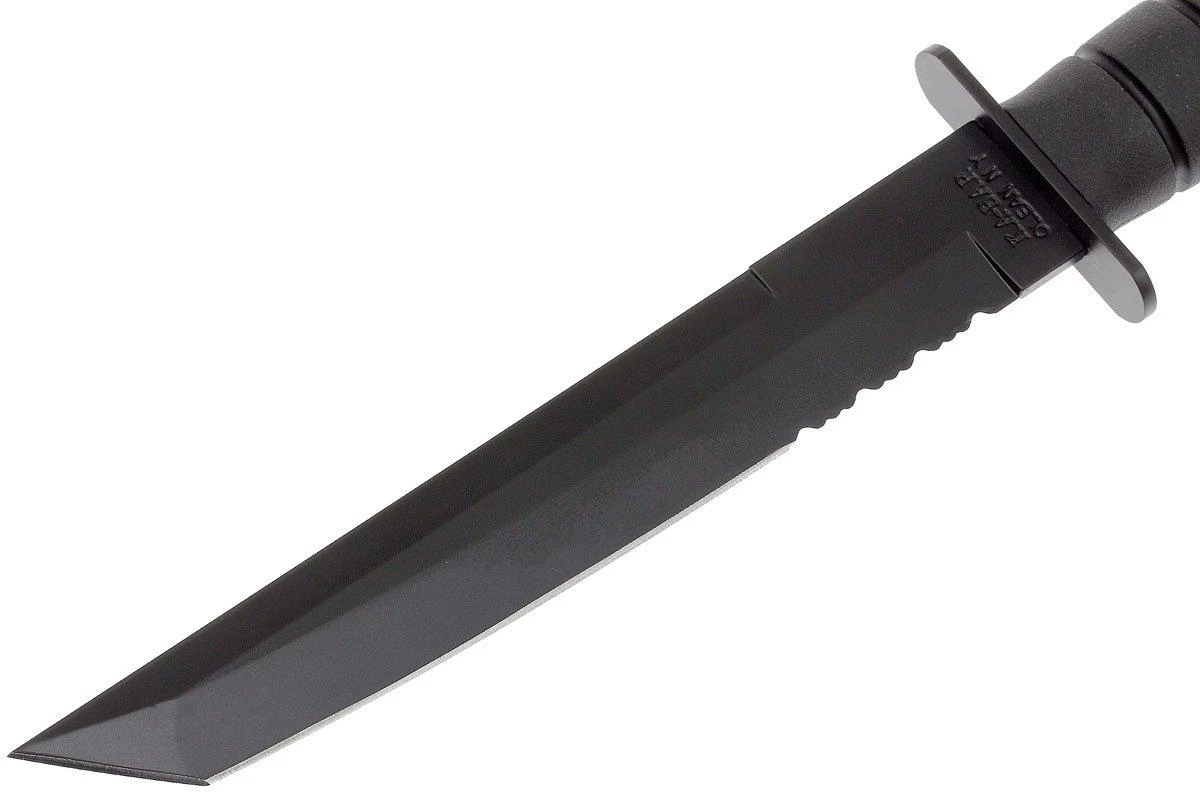 KA-BAR Tanto 1245 Cuchillo De Supervivencia, Parcialmente Dentado, Funda Kydex 4 KA-BAR Tanto 1245 Cuchillo De Supervivencia, Parcialmente Dentado, Funda Kydex - Imagen 2