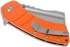 Kansept XL Korvid T1030A6 Satin, Orange G10 Navaja, Justin Koch Design 13 Kansept XL Korvid T1030A6 Satin, Orange G10 Navaja, Justin Koch Design -Böker Ventas KST1030A6 04 kansept