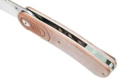 Kansept Reverie T2025A6 Stonewashed, Brown Micarta Navaja, Diseño Justin Lundquist -Böker Ventas KST2025A6 07 kansept