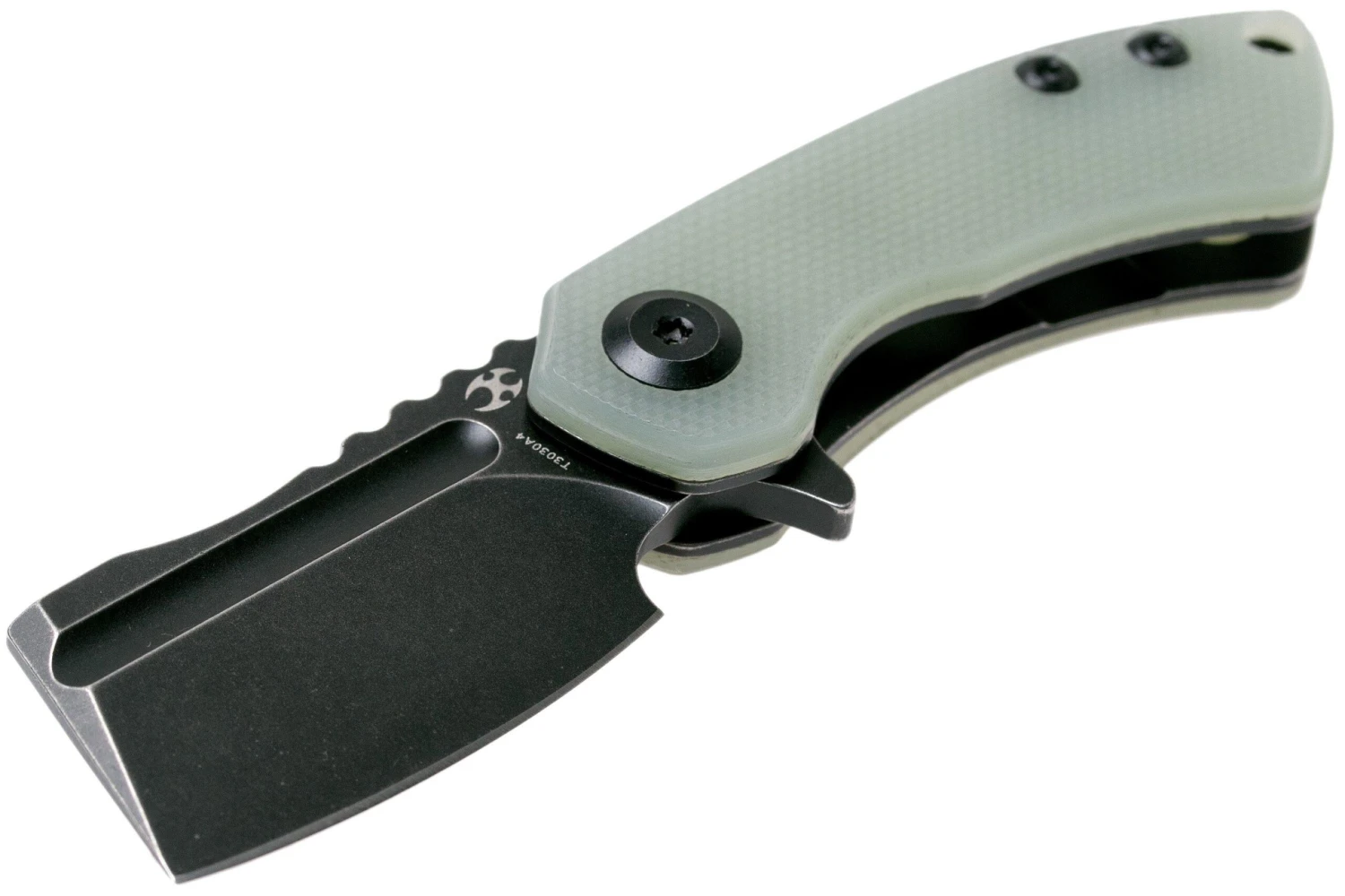 Kansept Mini Korvid T3030A4 Blackwashed, Natural G10 Navaja, Justin Koch Design 5 Kansept Mini Korvid T3030A4 Blackwashed, Natural G10 Navaja, Justin Koch Design - Imagen 3