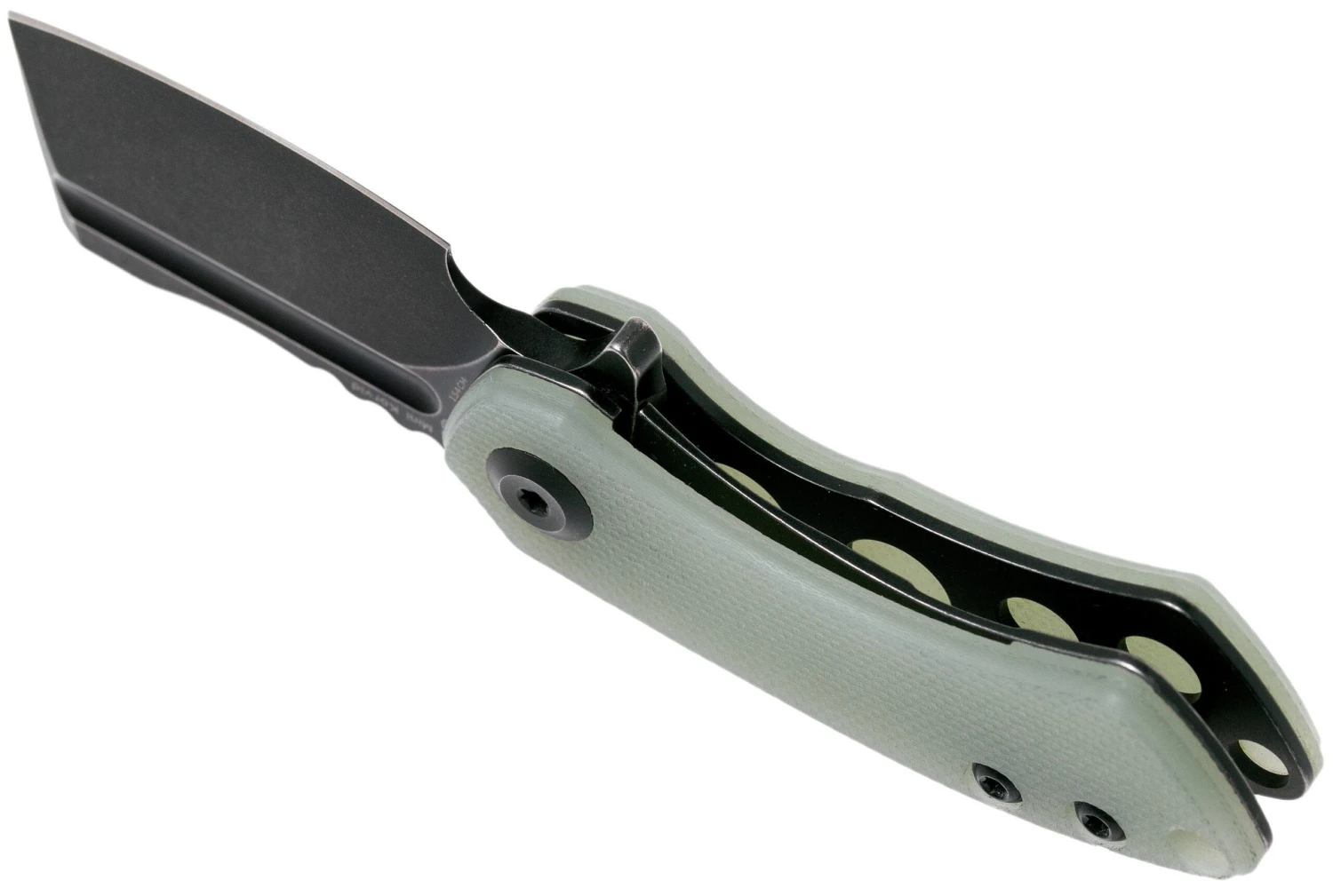 Kansept Mini Korvid T3030A4 Blackwashed, Natural G10 Navaja, Justin Koch Design 7 Kansept Mini Korvid T3030A4 Blackwashed, Natural G10 Navaja, Justin Koch Design - Imagen 5