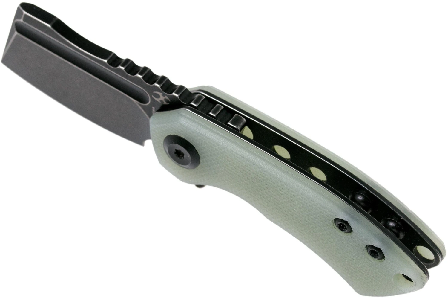 Kansept Mini Korvid T3030A4 Blackwashed, Natural G10 Navaja, Justin Koch Design 8 Kansept Mini Korvid T3030A4 Blackwashed, Natural G10 Navaja, Justin Koch Design - Imagen 6