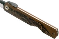 Higonokami Navaja 7,3 Cm HIGOC2B, Blue Paper Steel, Brown Black Glitter -Böker Ventas KT HIGOC2B 06 higonokami