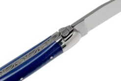 Forge Laguiole 1211INTCBLEB 11cm, Azul Micarta, Navaja Laguiole -Böker Ventas LA1211INTCBLEB 06 forge de laguiole