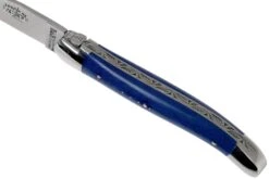 Forge Laguiole 1211INTCBLEB 11cm, Azul Micarta, Navaja Laguiole -Böker Ventas LA1211INTCBLEB 07 forge de laguiole