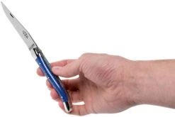 Forge Laguiole 1211INTCBLEB 11cm, Azul Micarta, Navaja Laguiole -Böker Ventas LA1211INTCBLEB 08 forge de laguiole