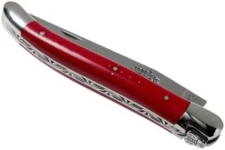 Forge Laguiole 1211INTCROUB 11cm, Rojo Micarta, Navaja Laguiole -Böker Ventas LA1211INTCROUB 04 forge de laguiole