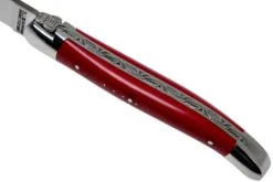 Forge Laguiole 1211INTCROUB 11cm, Rojo Micarta, Navaja Laguiole -Böker Ventas LA1211INTCROUB 07 forge de laguiole