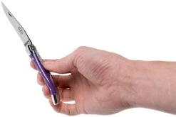 Forge Laguiole 129INTCVIOBRI 9cm, Violet Micarta, Navaja Laguiole -Böker Ventas LA129INTCVIOBRI 08 forge de laguiole