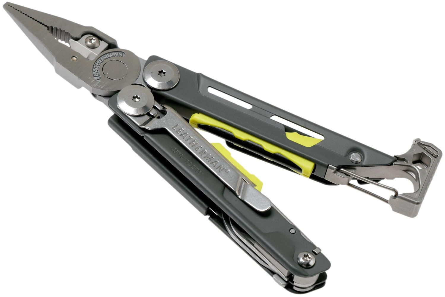 Leatherman Signal Granite Grey Multiherramienta De Supervivencia 832737, Funda Nailon 3 Leatherman Signal Granite Grey Multiherramienta De Supervivencia 832737, Funda Nailon