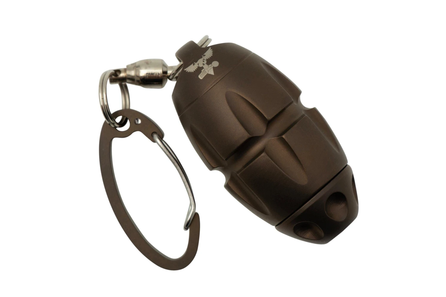 LionSteel Eggie Bronze Titanium EG-BR Llavero Con Juego De Tornillos Y Multiherramienta 3 LionSteel Eggie Bronze Titanium EG-BR Llavero Con Juego De Tornillos Y Multiherramienta