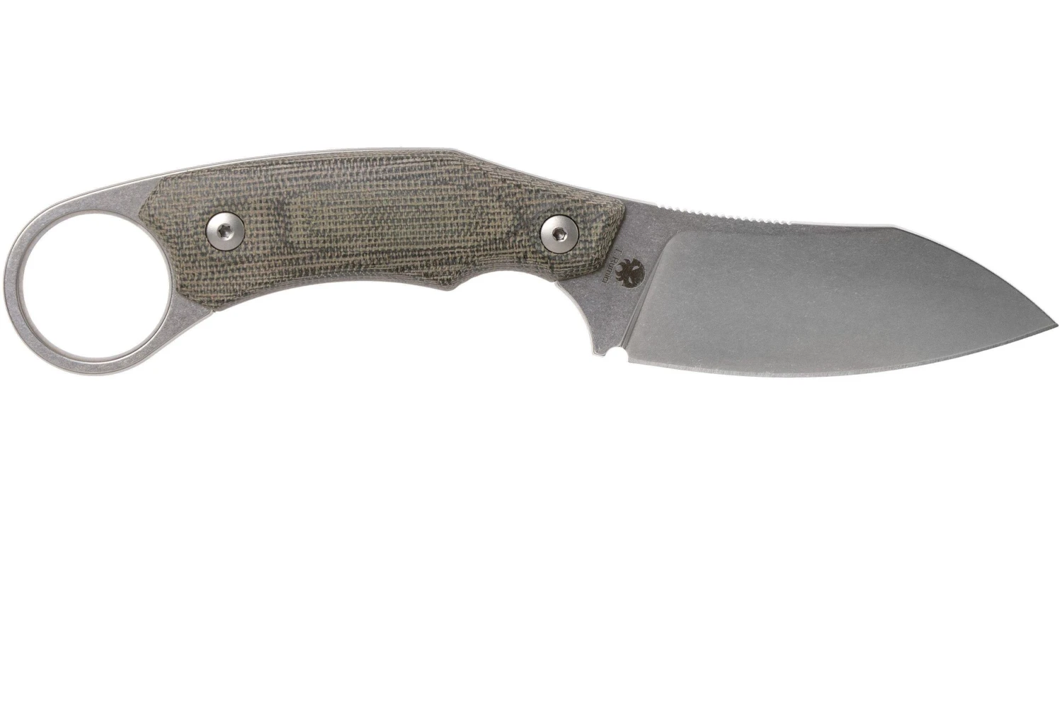 LionSteel H1 Skinner CVG Green Canvas Micarta Cuchillo Fijo, Tommaso Rumici Design 4 LionSteel H1 Skinner CVG Green Canvas Micarta Cuchillo Fijo, Tommaso Rumici Design - Imagen 2