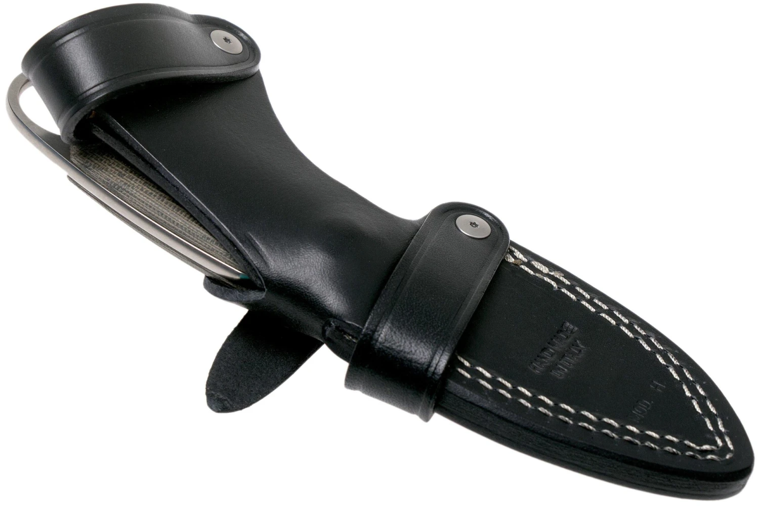 LionSteel H1 Skinner CVG Green Canvas Micarta Cuchillo Fijo, Tommaso Rumici Design 9 LionSteel H1 Skinner CVG Green Canvas Micarta Cuchillo Fijo, Tommaso Rumici Design - Imagen 7